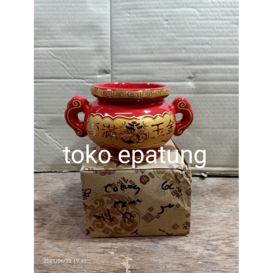 

Sale Hio Lo / Hiolo Leluhur / Hiolo Co Sien - Keramik - 5 Inch - Merah