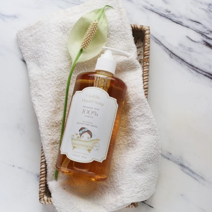 Sabun Mandi Cair NaturalPure Castile Soap Unscented 500 Ml