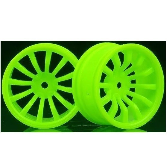 Velg Rc Drift Touring Onroad Offset 6mm 12 spoke 1/10 Rc RedCat Sakura