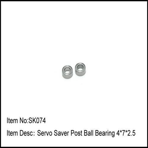 RC Car SERVO SAVER POST BALL BEARING/KLAHAR/KLAHER 4X7X2.5