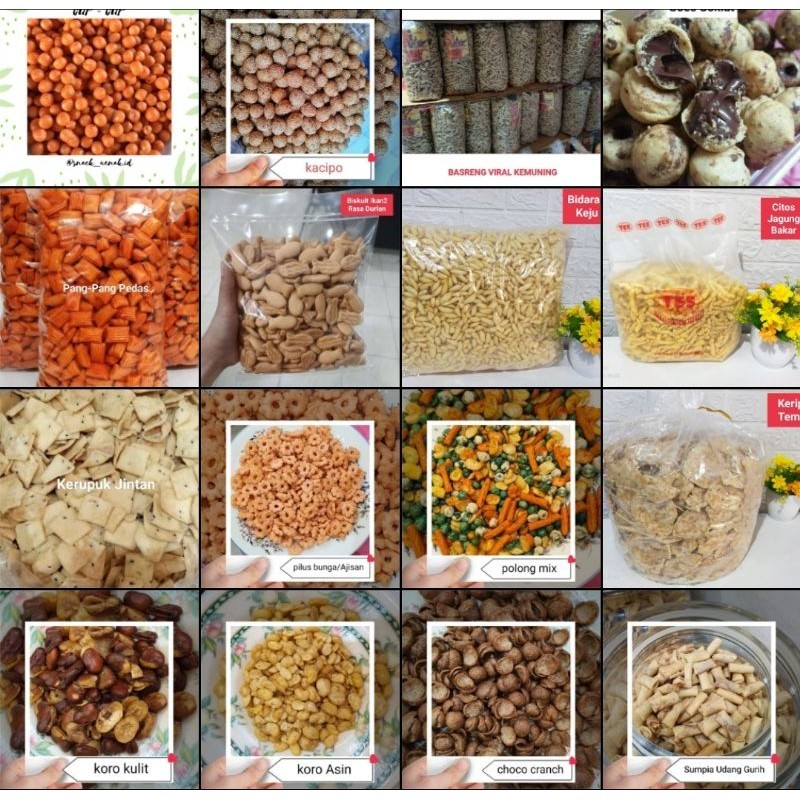 

Snack timbangan 250 gram cemilan hari raya