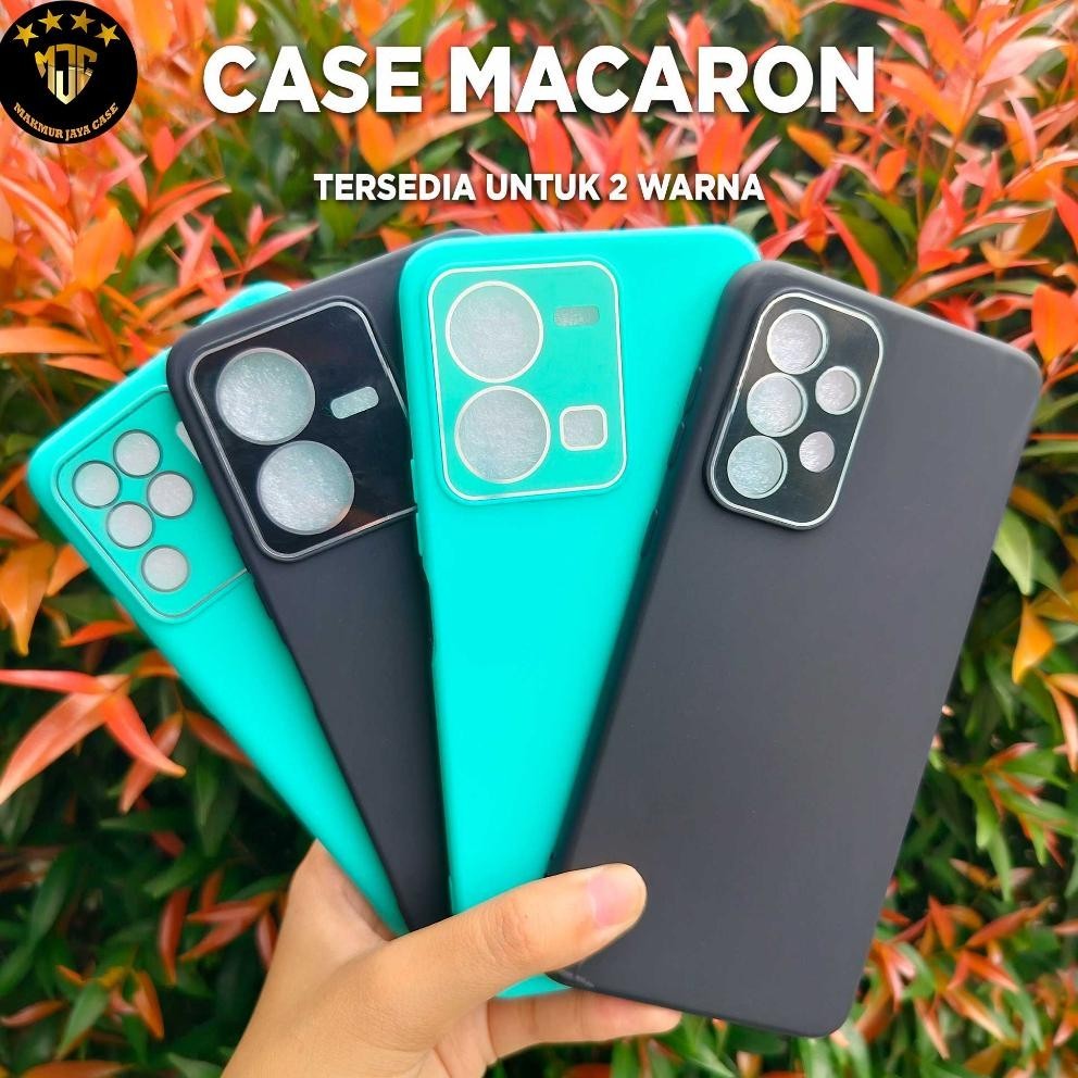 Ready Mjc - Case Macaron All Type Hp  Iphone Xr 11 13 Pro Max 6 6S 7 8 13 Pro 7 Plus 8 Plus X Xs 12 Promax  6 Plus 6S Plus - Softcase With Lens Camera Protect - Fashion Casing Hp Terbaru 2023 Polos