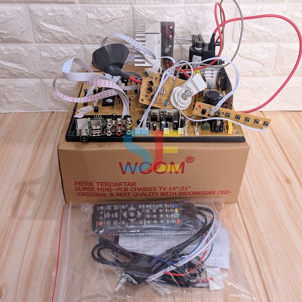 Mesin TV Digital 21 Inch Slim / Mesin TV 21" Slim Digital / Tunner Tv Digital / Tunner digital