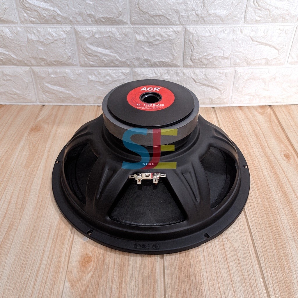 Speaker ACR 12 Inch 1230 Black / Speaker Full Range ACR 1230 Black