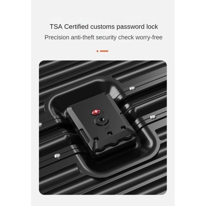 JACKMAN 1931 KOPER 22 INCH ALUMINIUM ALLOY TSA  LOCK ANTI MALING PECAH ADAMMAULANA84