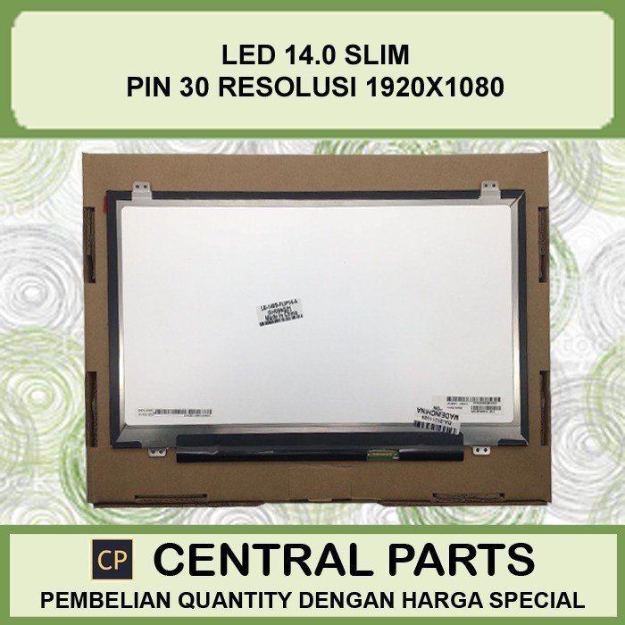 New Led 14.0 Slim 30 Pin Resolusi 1920X1080 Baru