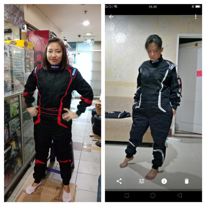 Wearpa Racing Swet Baju Balap Buat Keperluan Mobil Bagus