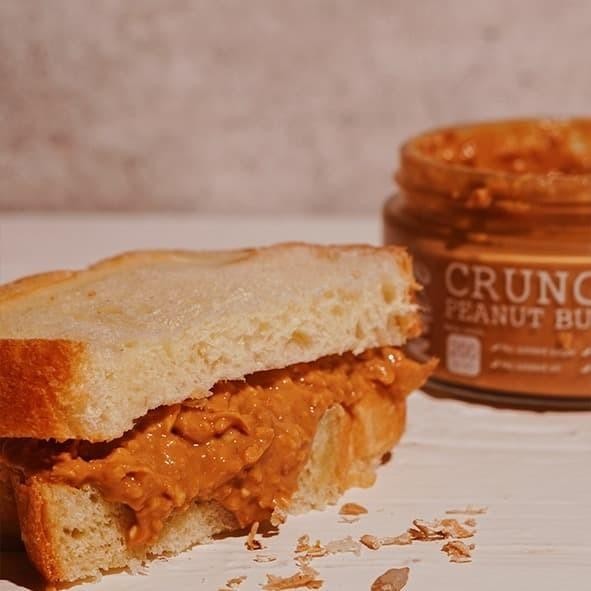 

NUDE Crunchy Peanut Butter 200g - Organic Original Vegan No Sugar Best Seller