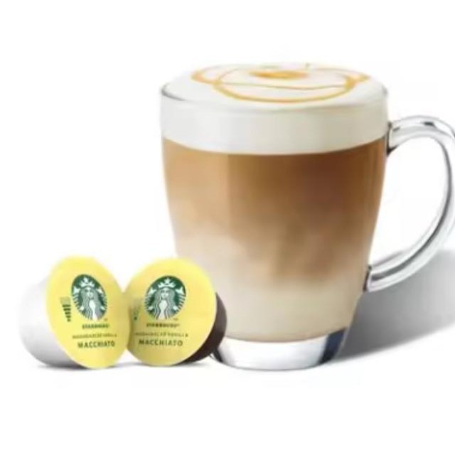 

Termurah! Dolce Gusto NDG Starbucks Madagascar Vanilla Macchiato Coffee Capsule Kode Ql 272