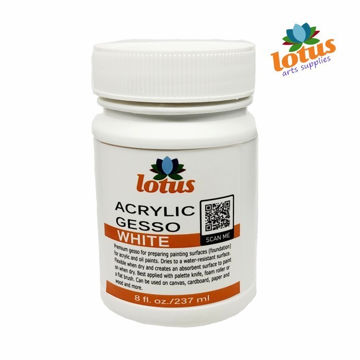 

Lotus Acrylic Gesso Primer Decoupage 237Ml