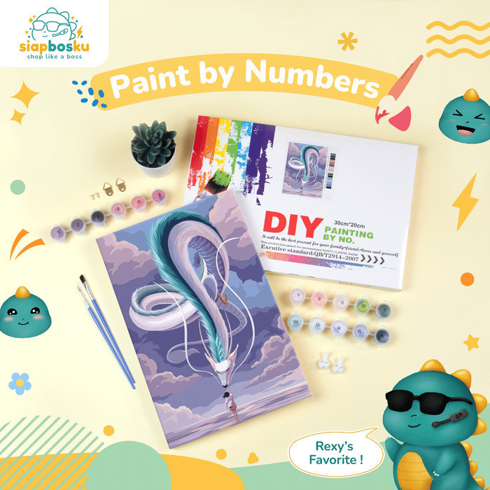 

Paint By Number 20X30 Cm Aesthetic Kit Kanvas Lukis Pemandangan