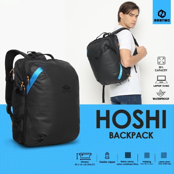 - Tas Ransel Pria Semi Koper Backpack Travel