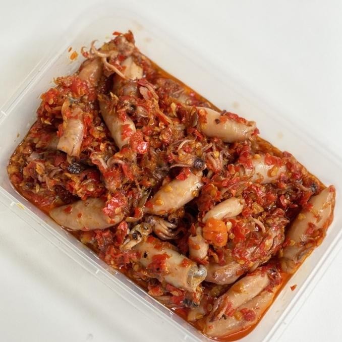 

Sambal Cumi / Cumi sambel merah TB