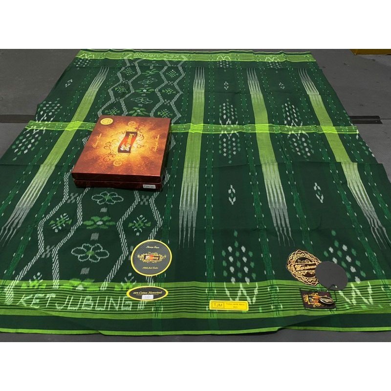 Sarung KETJUBUNG RED Mercerized TJM GOLD