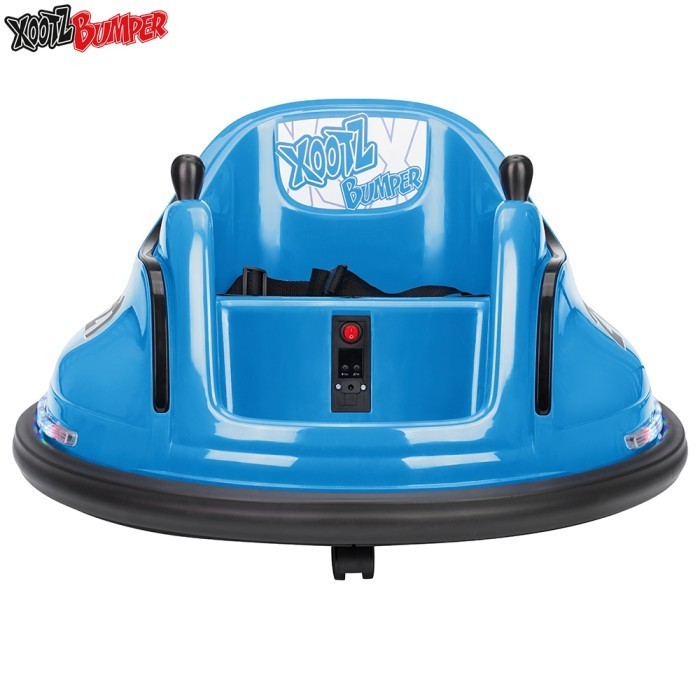 Xootz Bumper Car With Remote Control Blue - Mobil Bombomcar Anak