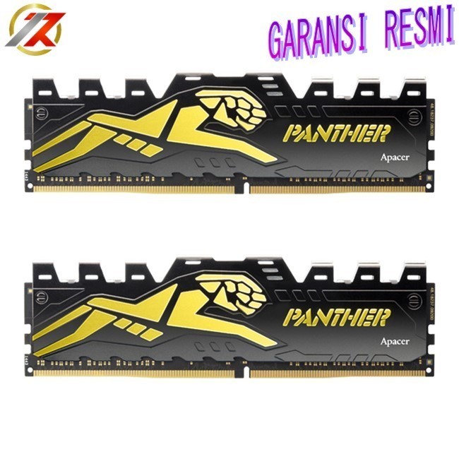 Apacer Panther Golden 16Gb (2X8Gb) Ddr4 3200Mhz Pc25600
