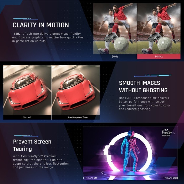 Monitor Led Viewsonic Xg2705-2K 27" Ips 1440P Qhd 144Hz 1Ms Speaker