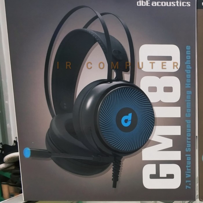 Headset Gaming Dbe Gm180 Usb 7.1 Dbe Acoustics Gm 180 Gaming Headphone