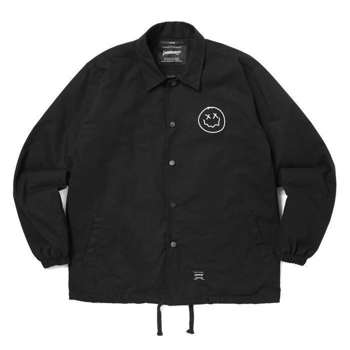 Insurgent Club - Coach Jacket No Art Black