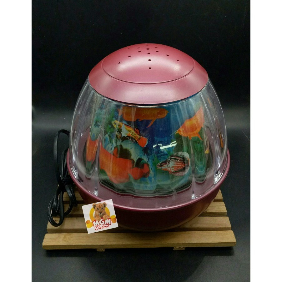 Egg Aquarium Ikan / Lampu aquarium / Pajangan Listrik Aquarium Telur