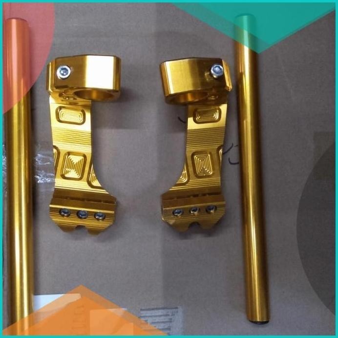 STANG JEPIT MODEL TINGGI FULL CNC UK 33 VIXION /SCORPIO/NINJA RR 19F3B