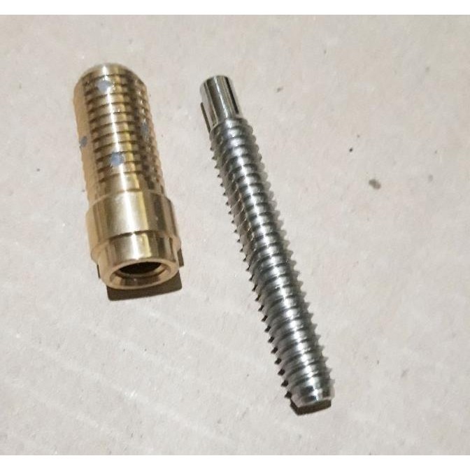 RESTOK JOINT PIN INSERT UNITED BUTT SHAFT MEZZ CUE BILLIARD READY STOCK