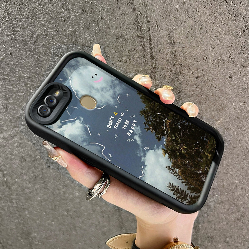 Casing Hp OPPO A7 OPPO A5s OPPO A12 OPPO A12S A11k Case pelindung HP lembut casing ponsel pola latar