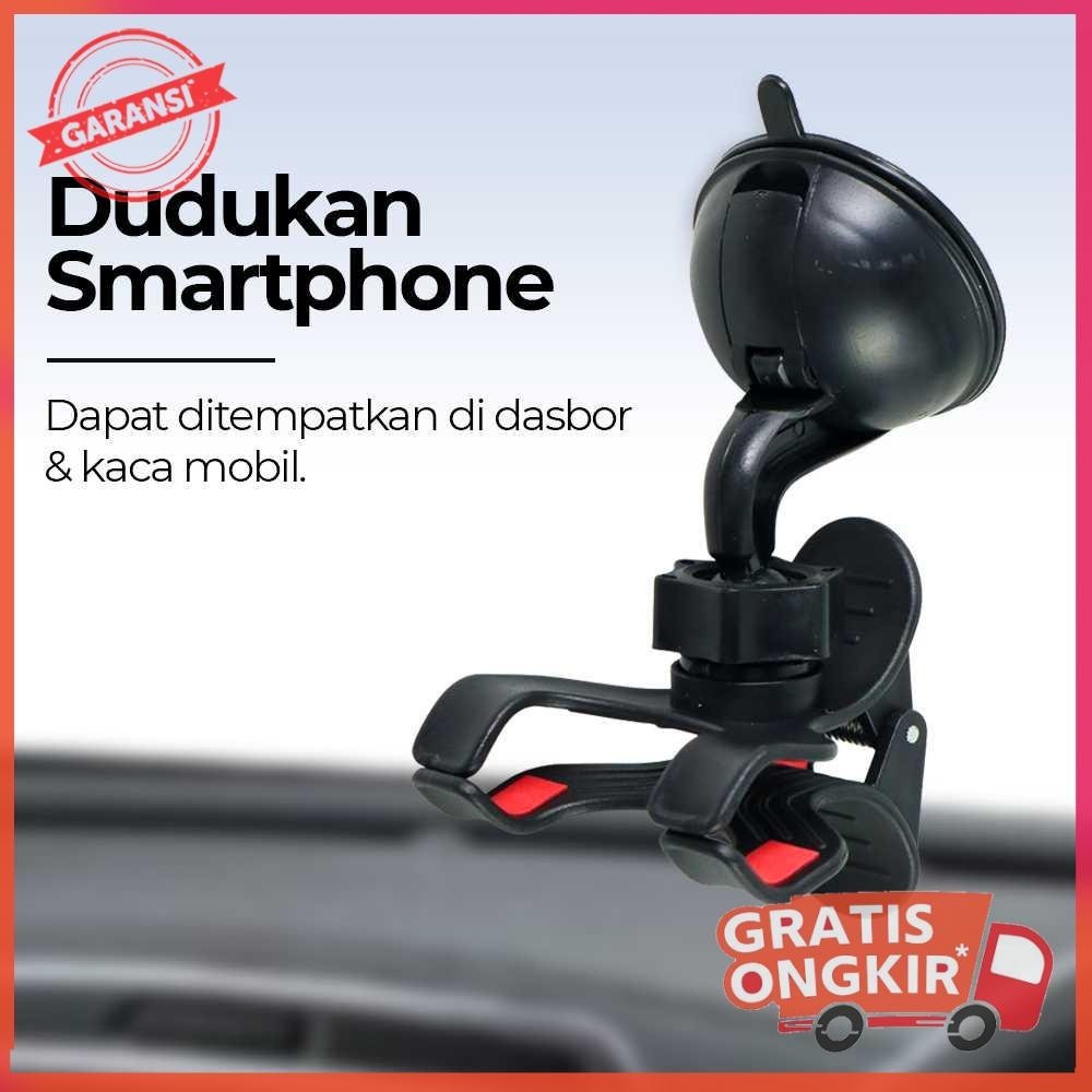 Dudukan Smartphone Tripod Car Mount Holder Smartphone - WF-329