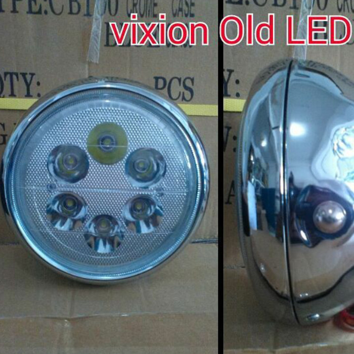 lampu depan led vixion old/scorpio