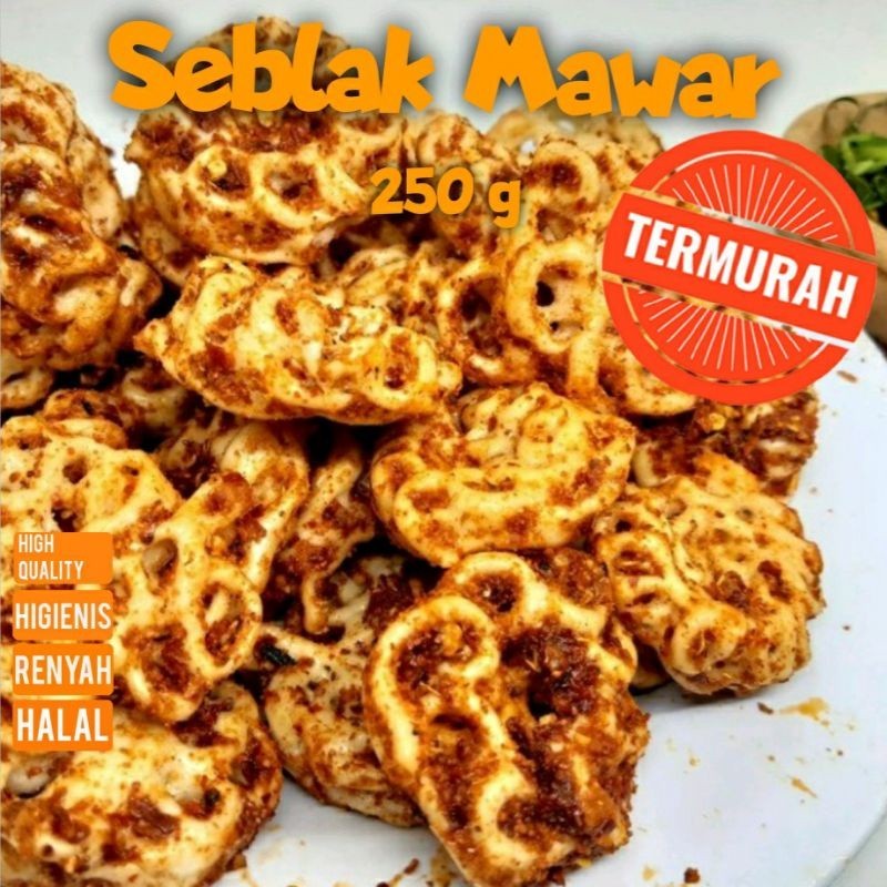 

Seblak Kering - Krupuk Seblak - Seblak Mawar 150g