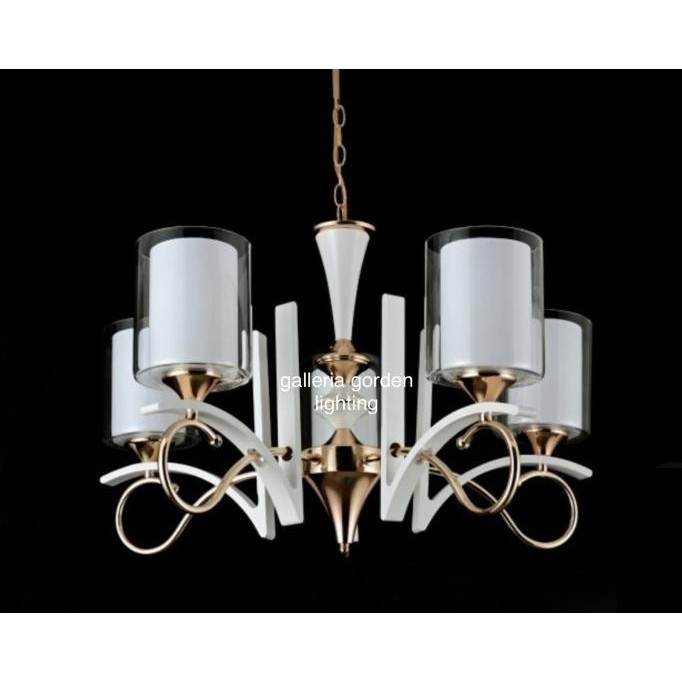 Best Seller Lampu Gantung Minimalis Ruang Tamu 7619-5 Decasatin