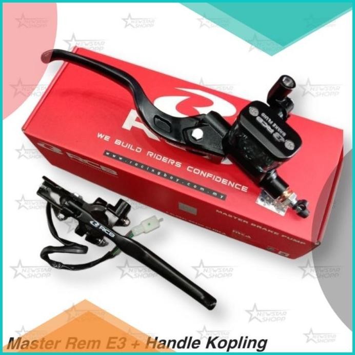 Paket Master Rem RCB E3+Kaliper S series+Selang+Kampas Belakang Vario