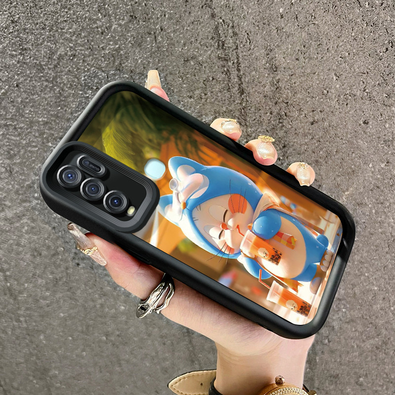 Casing Hp VIVO Y50 VIVO Y30 VIVO Y30i Case HP Doraemon pola desain baru Casing lensa kamera Softcase