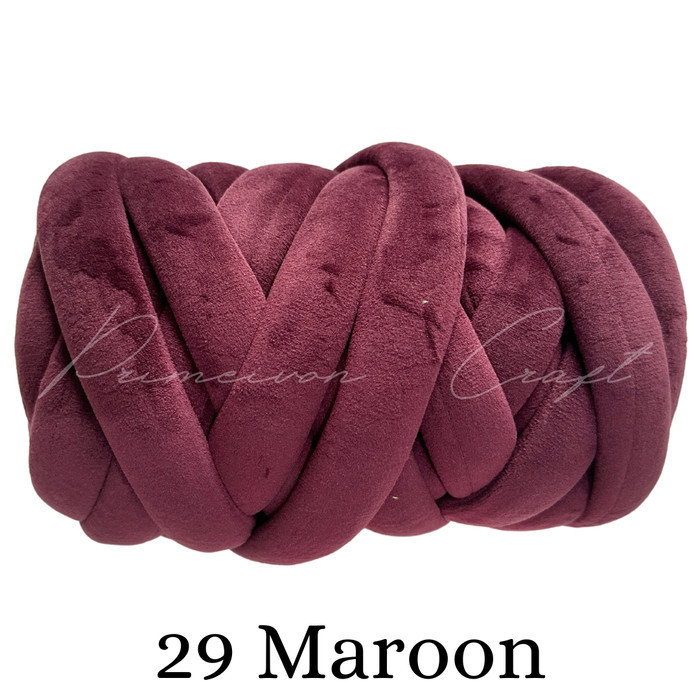 

Benang rajut CHUNKY VELVET yarn CVT1