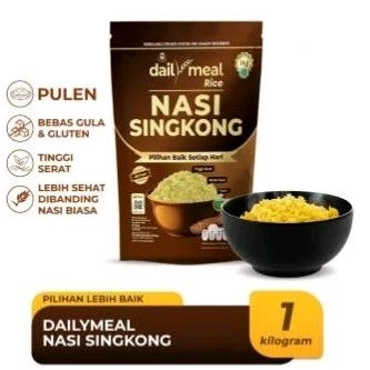 

Daily Meal Rice Nasi Singkong 1 kg / Nasi Singkong Daily Meal Rice / Nasi Singkong / Nasi