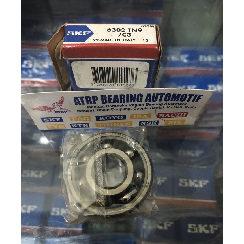 Ball Bearing 6302 Tn9/C3 Skf Italy Orinal
