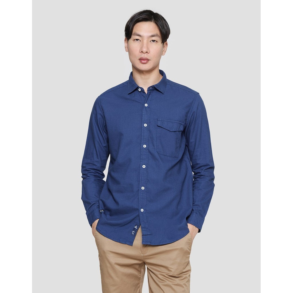 Lois Basic Kemeja Lengan Panjang Pria 119878528
