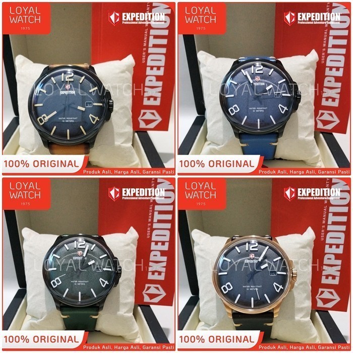 Jam Tangan Expedition Pria E-6789 Original Garansi Resmi