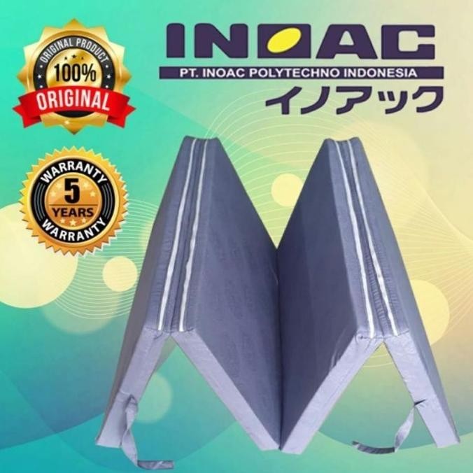 Barang Terlaris Terkenal Kasur Busa Lipat 4 Inoac 70 X 200 X 5Cm Ready Kedaijehan