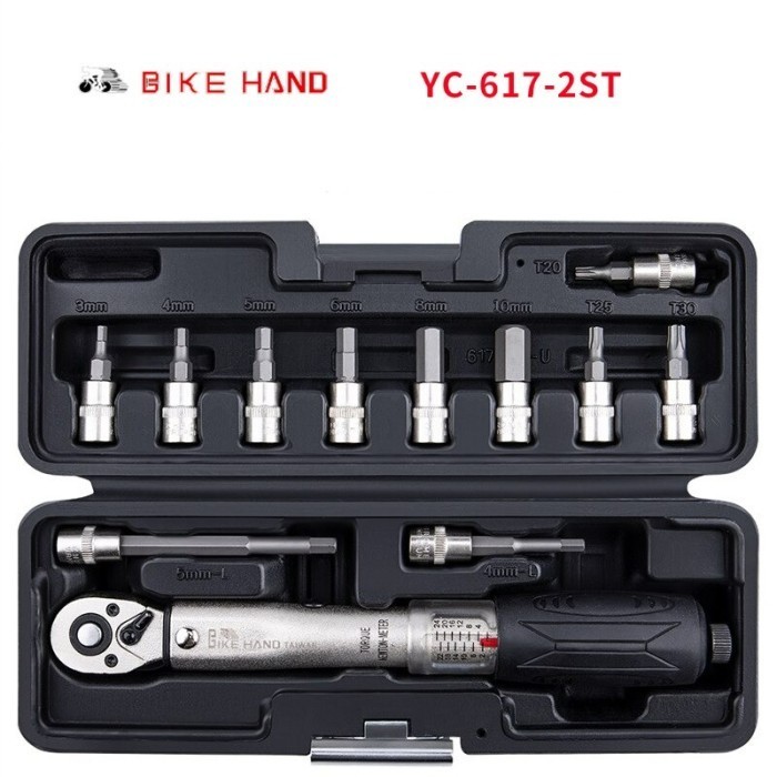 BIKE HAND YC-617-2ST Kunci Torsi Sepeda Torque Wrench Konci Momen Tool