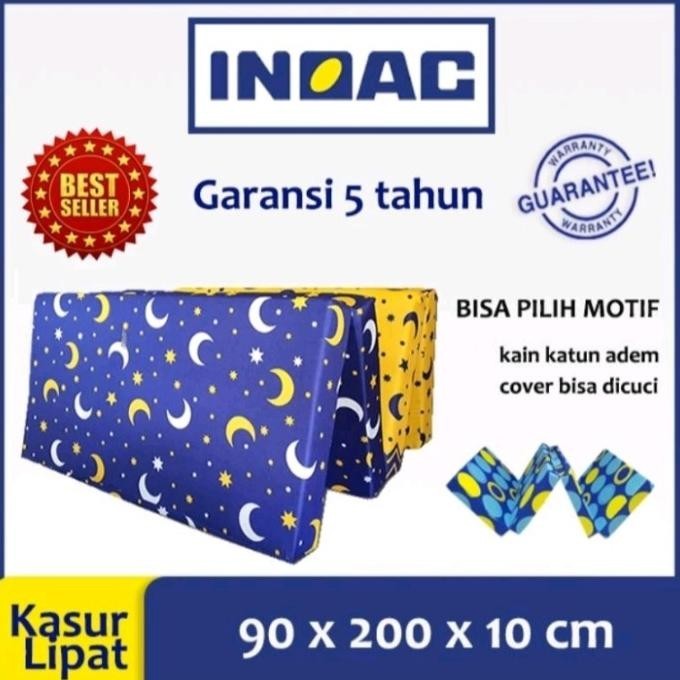 KASUR LIPAT INOAC TEBAL 10CM KASUR LANTAI KASUR LIPAT / KASUR LESEHAN  PITERSADARION