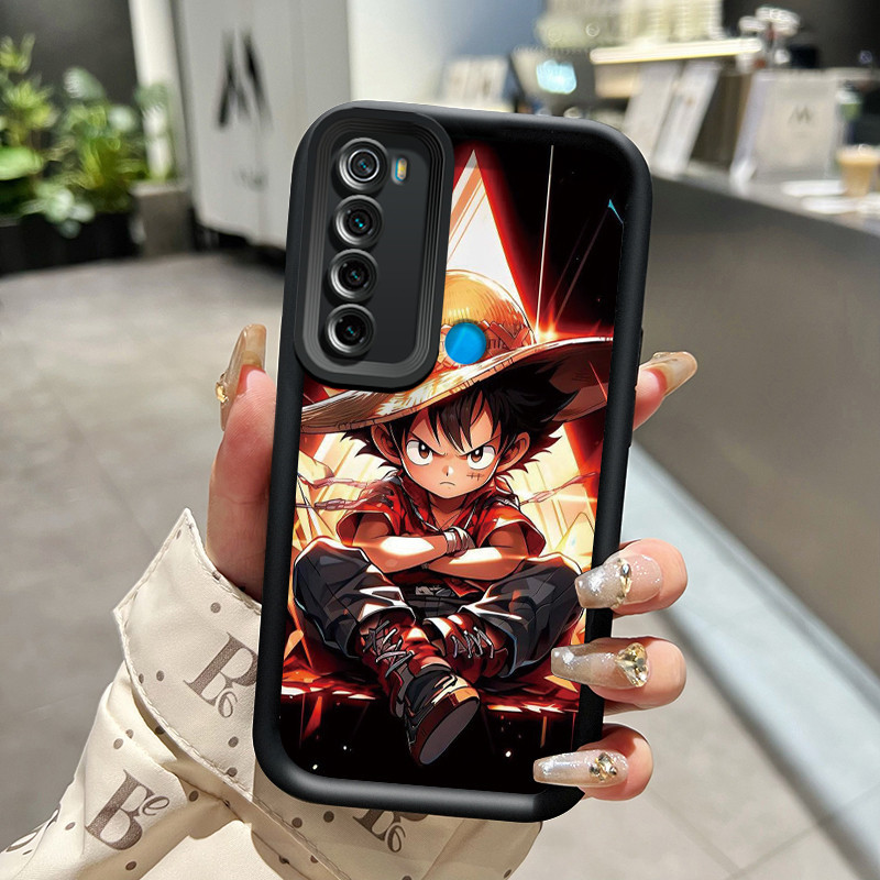 Casing Hp Xiaomi Redmi Note 8 Redmi Note 8T Redmi Note 8 Pro Case baru HP ponsel pola Luffy bajak la