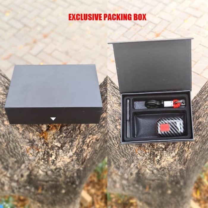 Cover Carbon Casing Kunci Mobil Toyota All New Innova Reborn