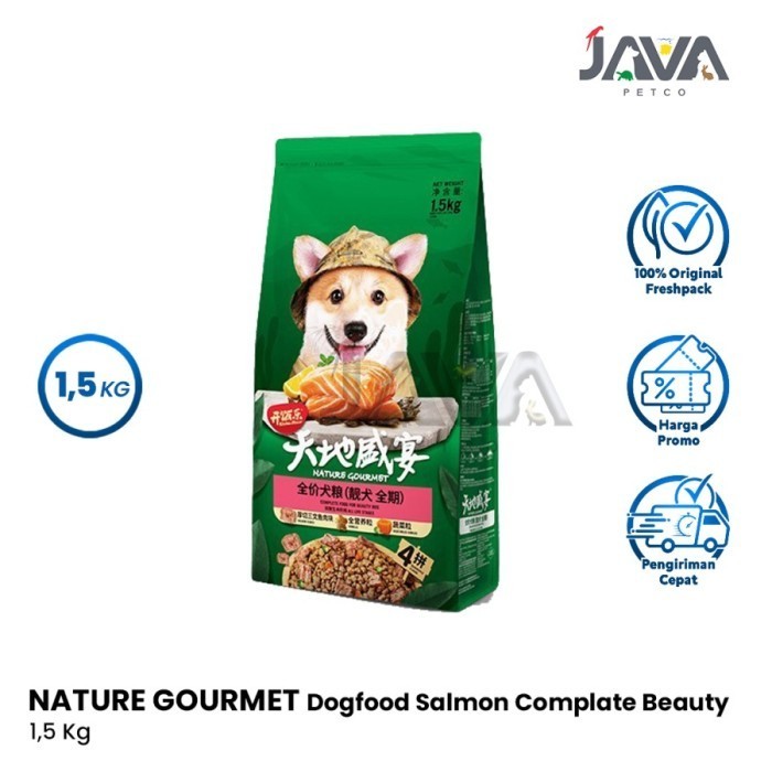 Kitchen Flavor Dog Food Salmon Complate Beauty