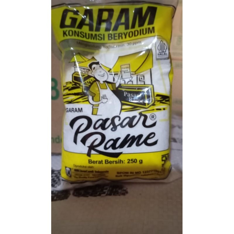 

Garam Pasar Rame Garam Konsumsi Beryodium 250gr