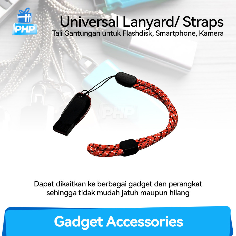 #PHP Tali Gantungan HP Kamera USB Flashdisk / Universal Lanyard Strap