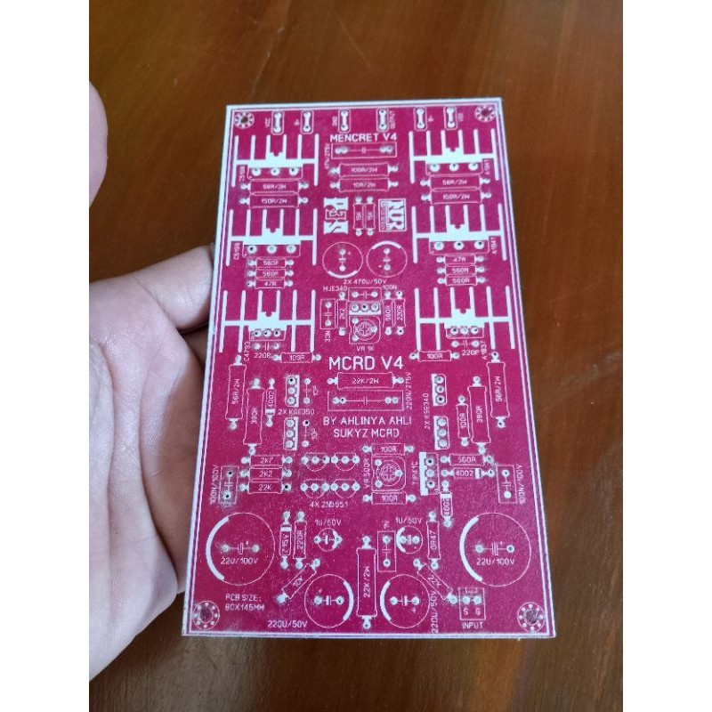 PCB driver mcrd V4