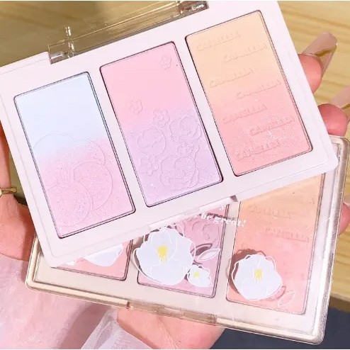 Contouring Powder Palette Makeup Set Long Lasting Brilliant Lighten Skin Color Face Contour Powder
