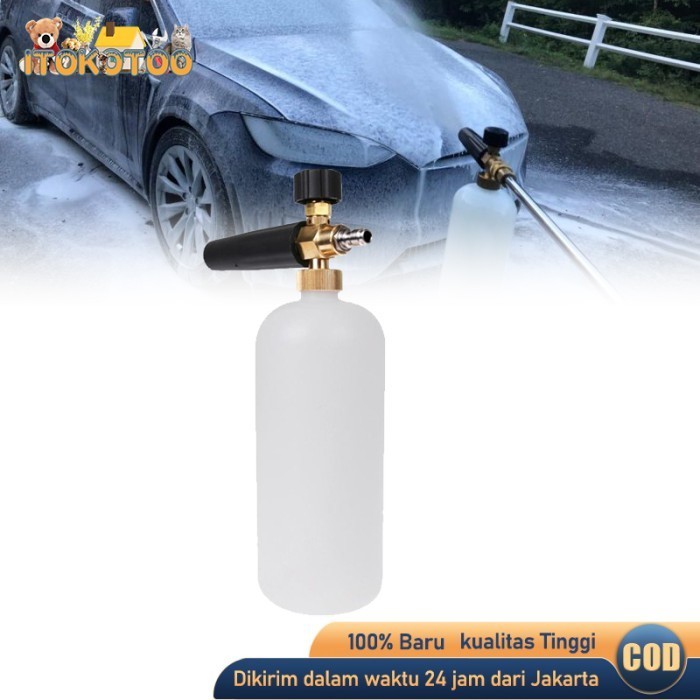 Foam Gun Sprayer Snow Wash Quick Release Botol Salju Jet Cleaner