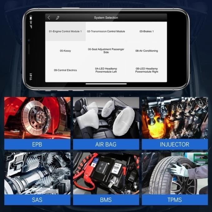 Scanner Mobil Xtool Anyscan A30M Android Iphone Tanpa Ekstensi -  Best